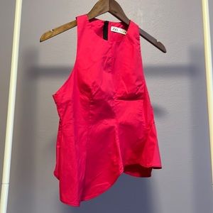 Zara pink top